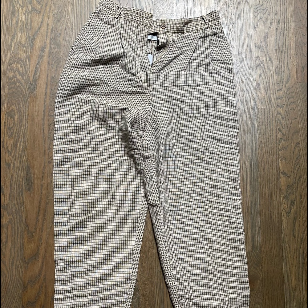 Plaid pants